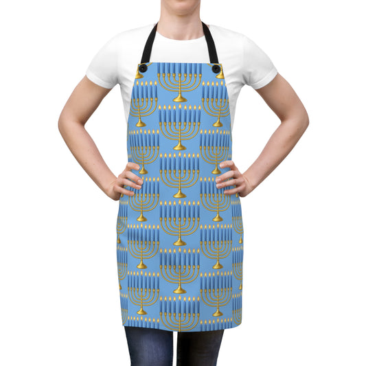 Subtle F*ck Trump Hanukkah Menorah Apron