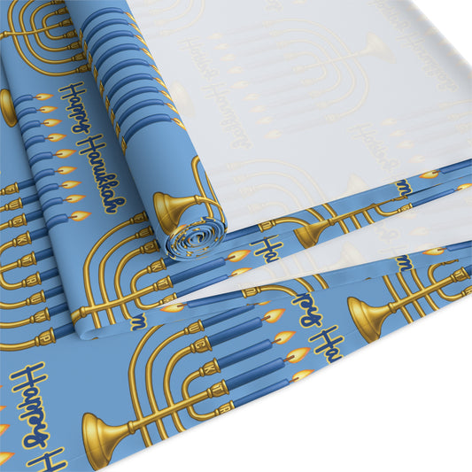 Subtle F*ck Trump Hanukkah Menorah Table Runner