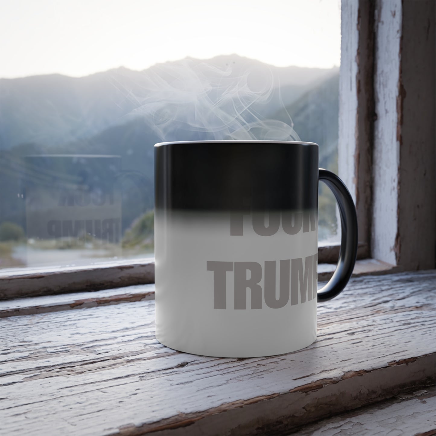Hidden F*ck Trump Mug - Message Reveals When Hot!š„