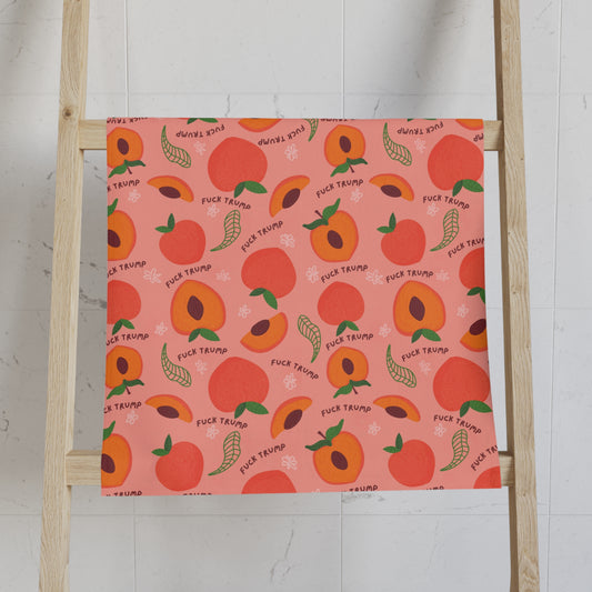 Subtle F*ck Trump imPEACH Hand Towel