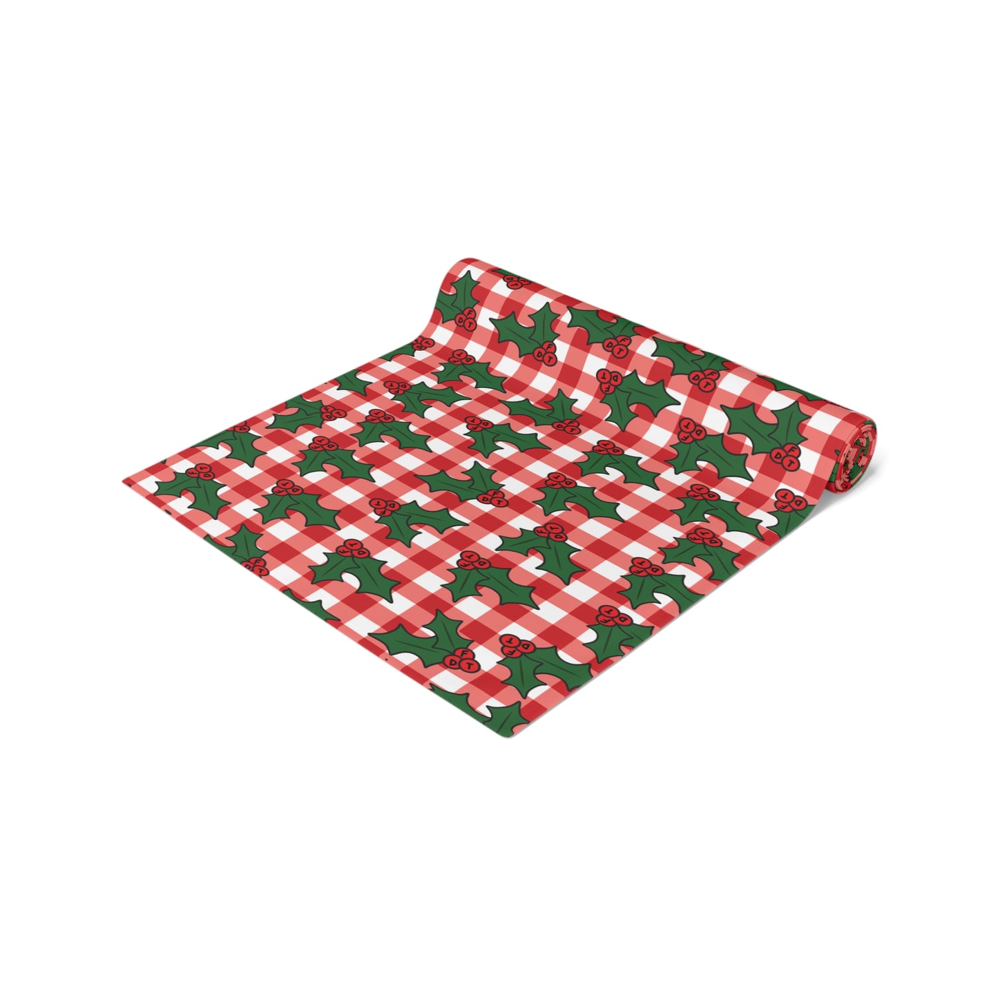 Subtle FDT Christmas Holly Table Runner