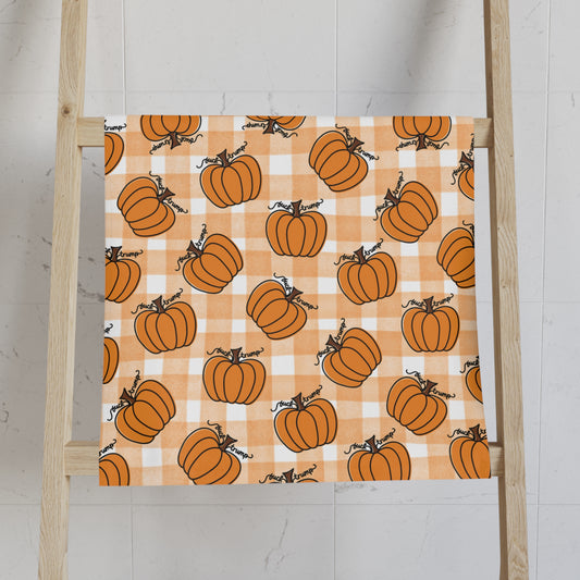 Subtle F*ck Trump Pumpkin Hand Towel