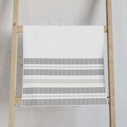 Minimalist F*ck Trump Hand Towel