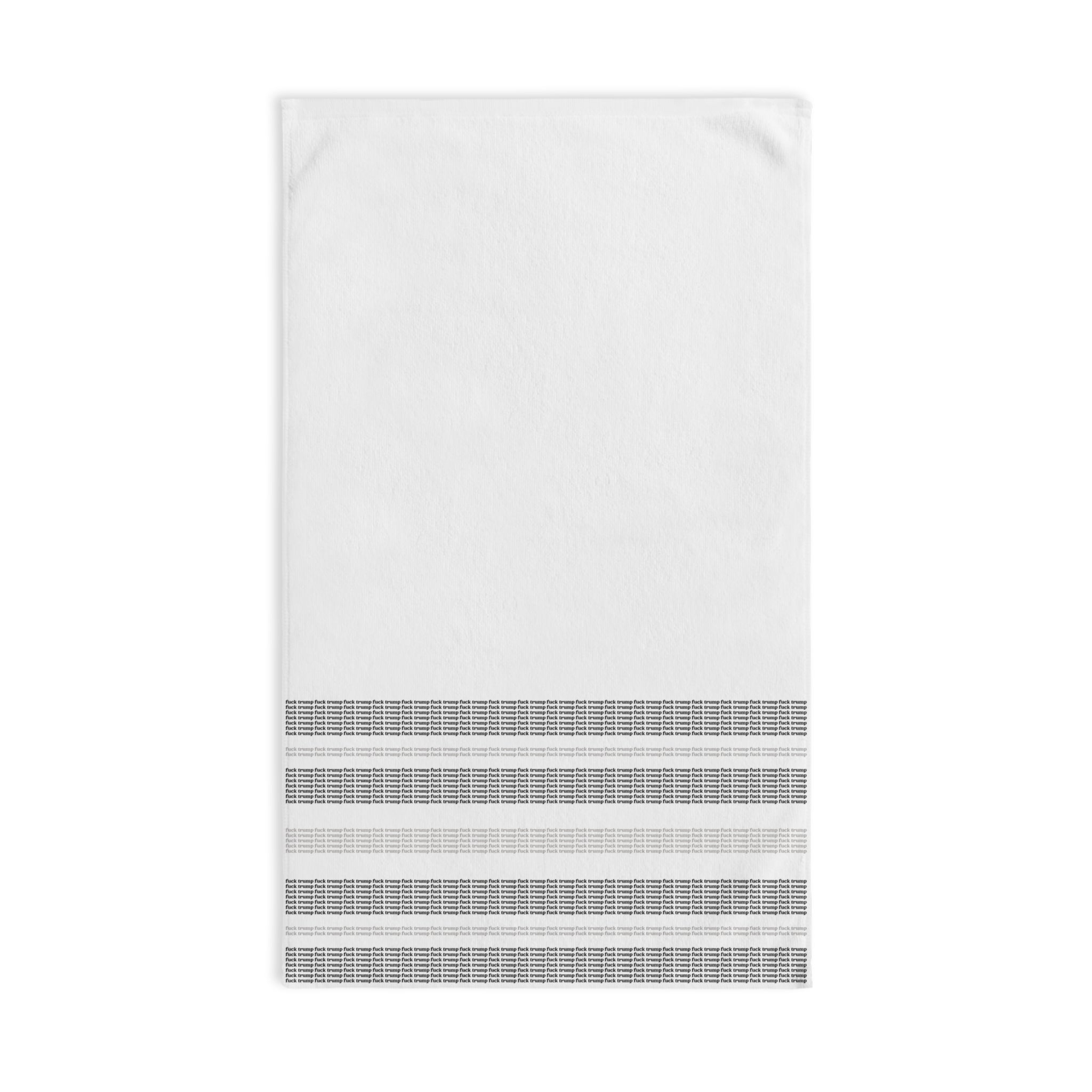 Minimalist F*ck Trump Hand Towel
