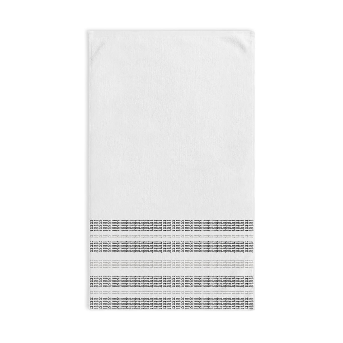 Minimalist F*ck Trump Hand Towel