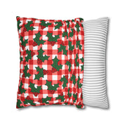 F*ck Trump Christmas Holly Accent Pillow Cover