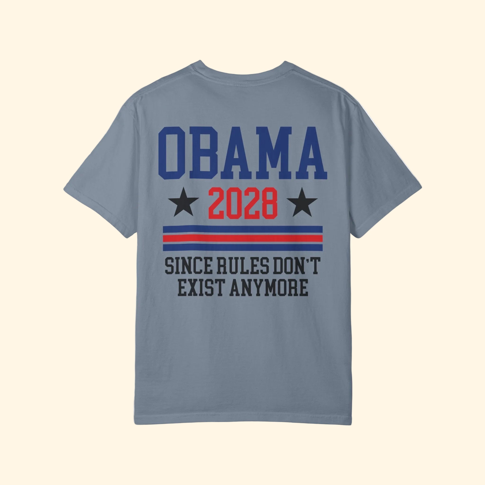 Obama 2028 Campaign Satire T-Shirt