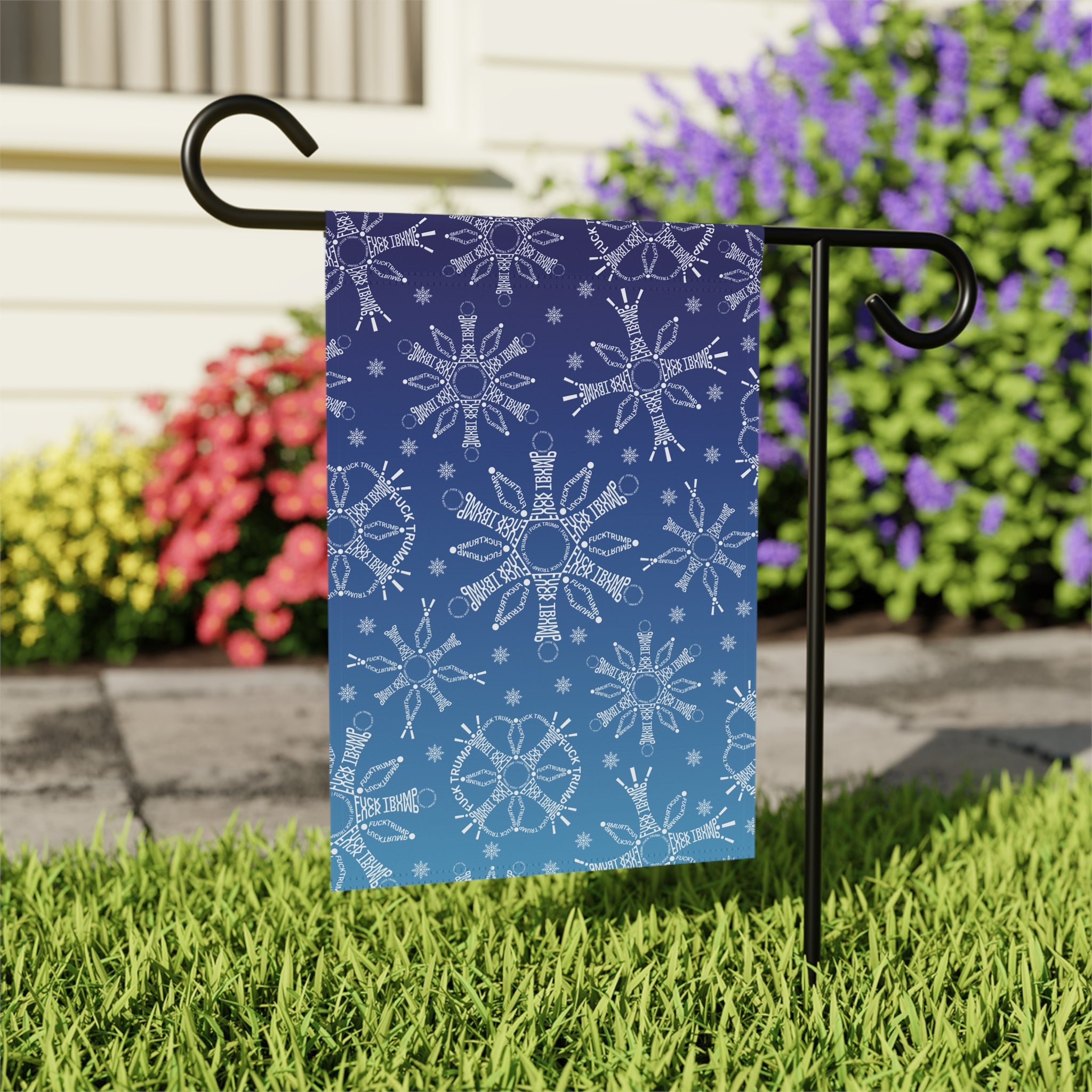 Subtle F*ck Trump Snowflakes Garden Flag