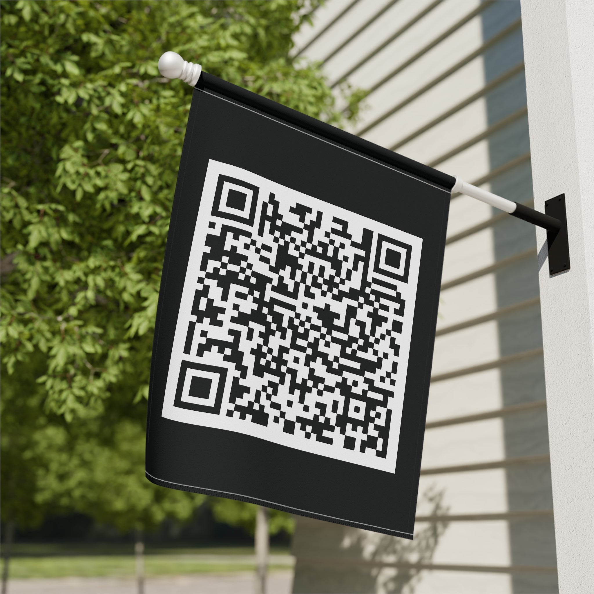 F*ck Trump QR Code Flag