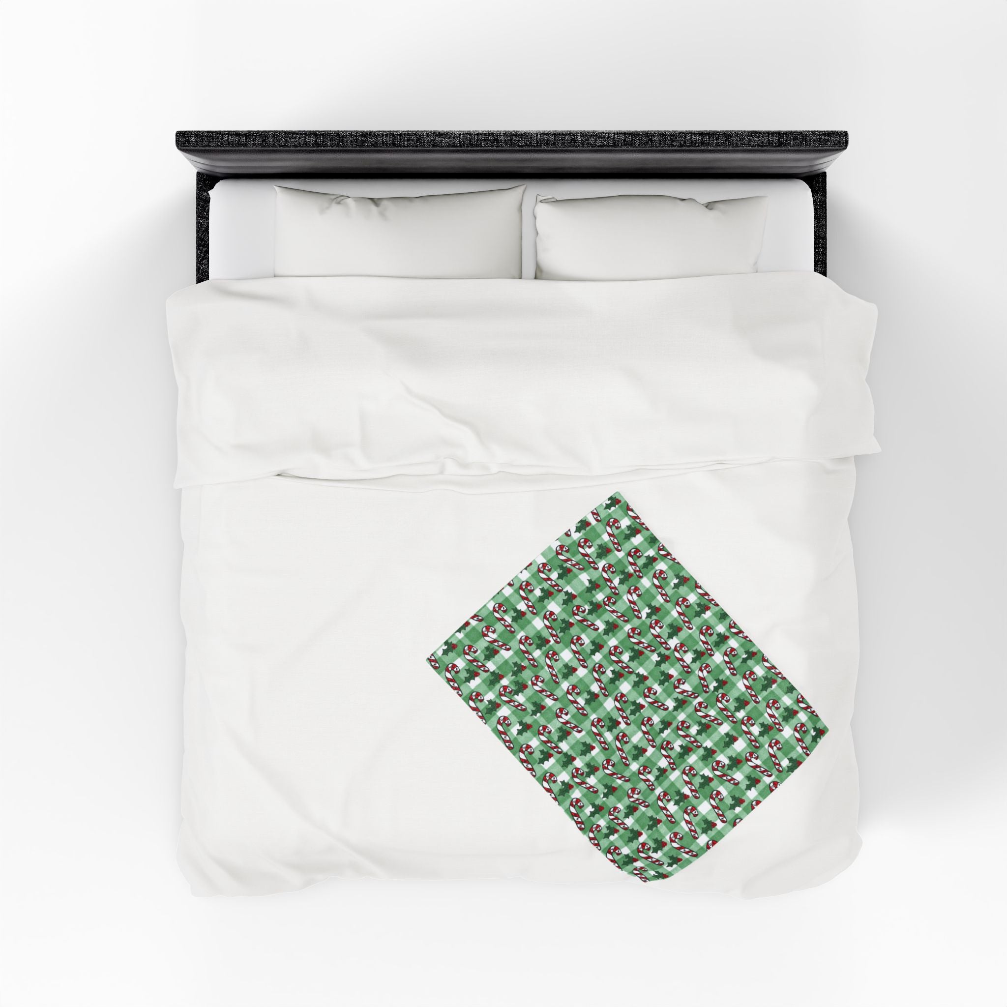 Subtle Trump Suck Candy Canes Velveteen Plush Blanket