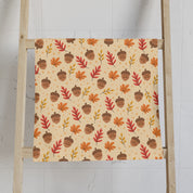 Subtle F*ck Trump Fall Acorns Hand Towel