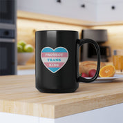 Protect Trans Kids Black Mug