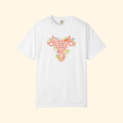 Floral Uterus Reproductive Rights T-Shirt