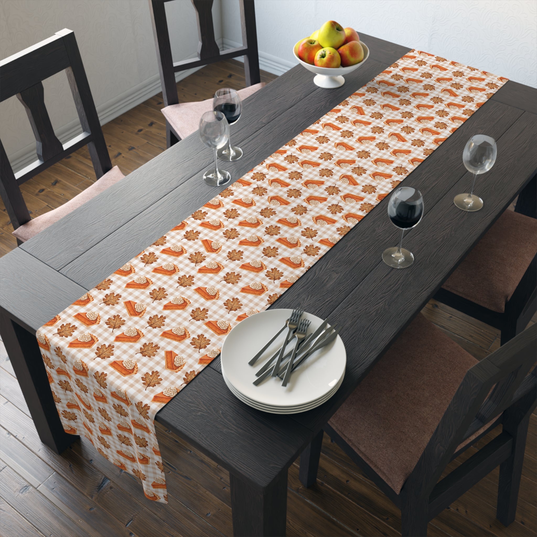 Subtle Trump Sucks Pumpkin Pie Table Runner