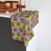 Subtle F*ck Trump Jack-O-Lantern Slime Hand Towel