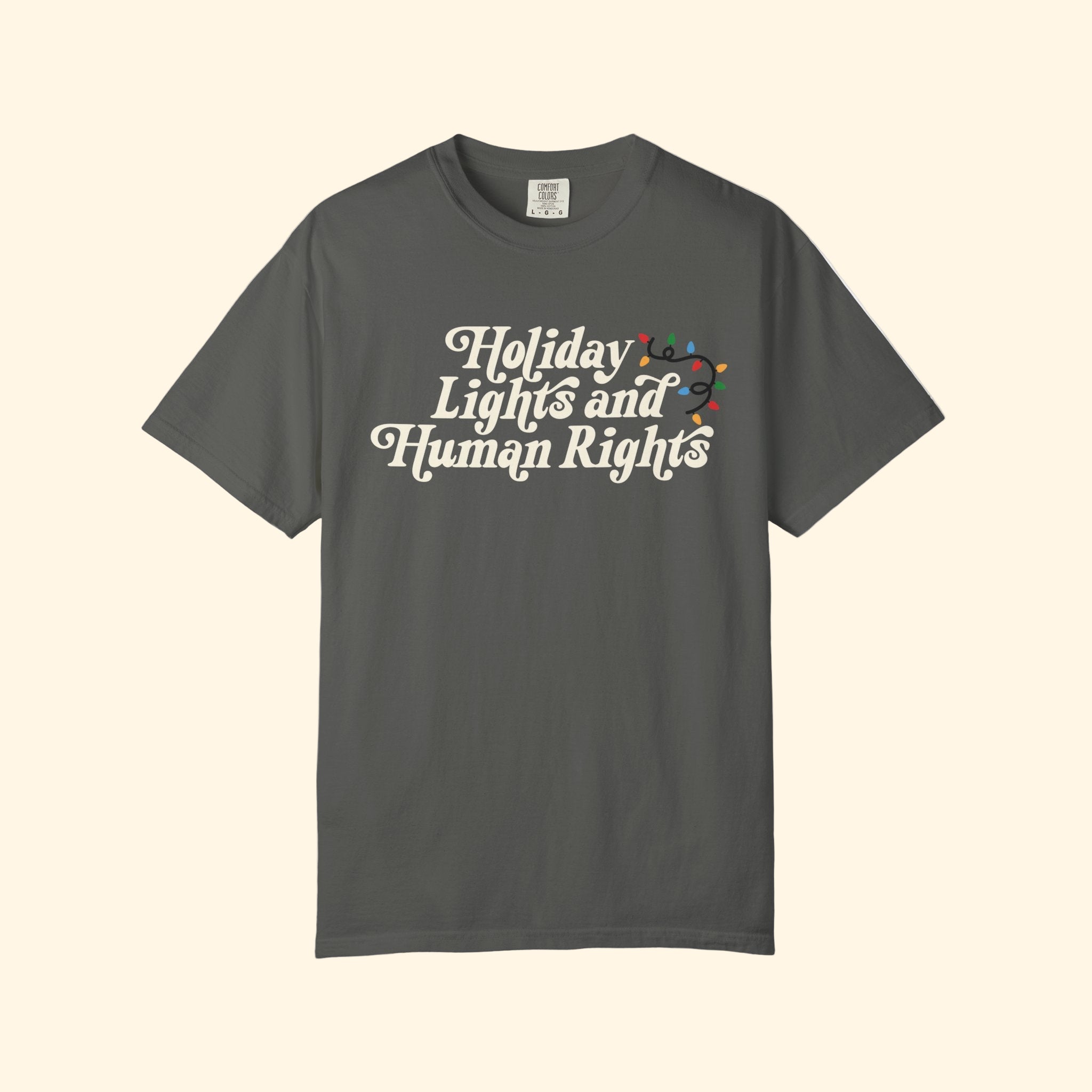 Holiday Light and Human Rights Christmas Shirt