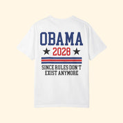 Obama 2028 Campaign Satire T-Shirt