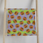 Subtle F*ck Trump Jack-O-Lantern Slime Hand Towel