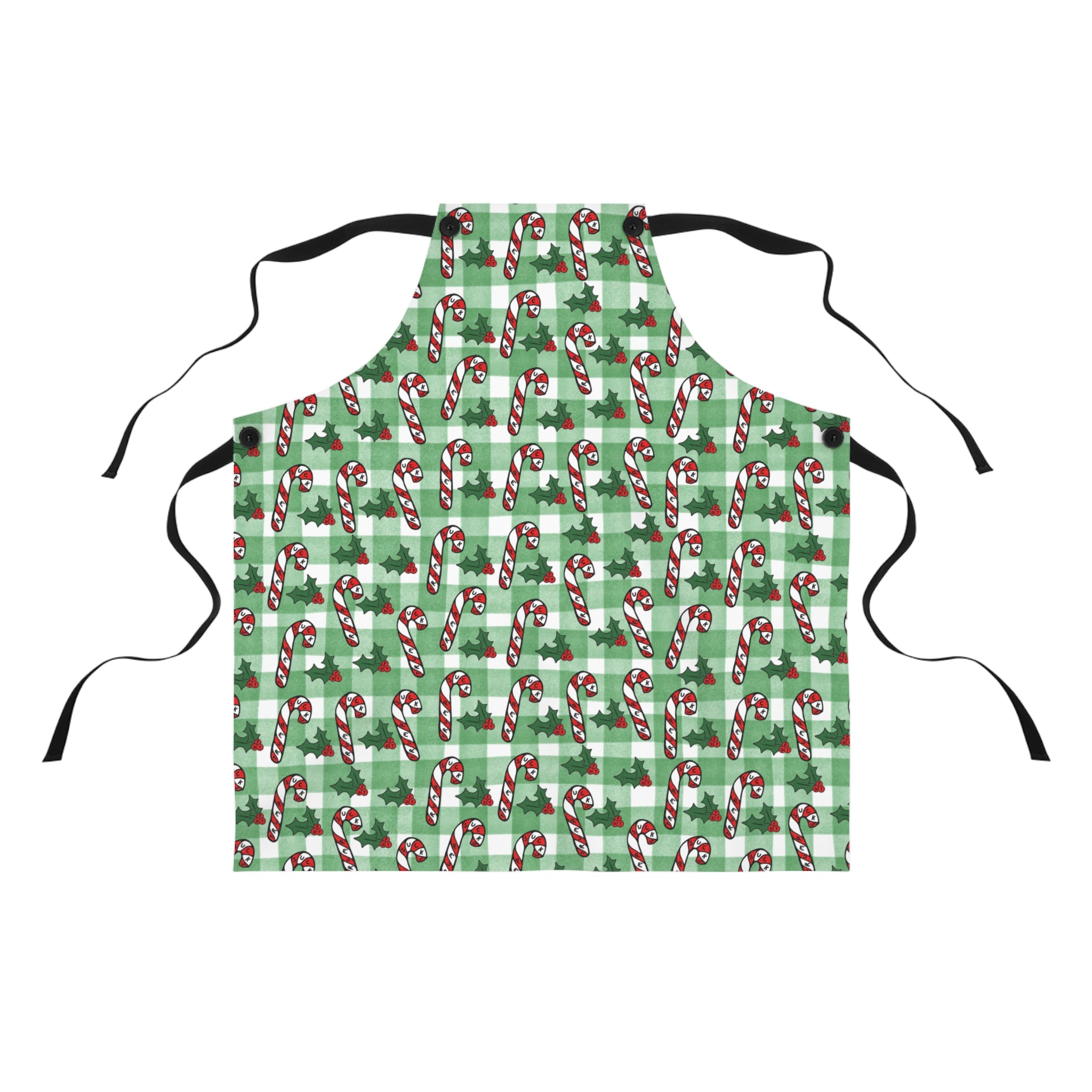 Subtle Trump Sucks Christmas Candy Canes Cooking Apron