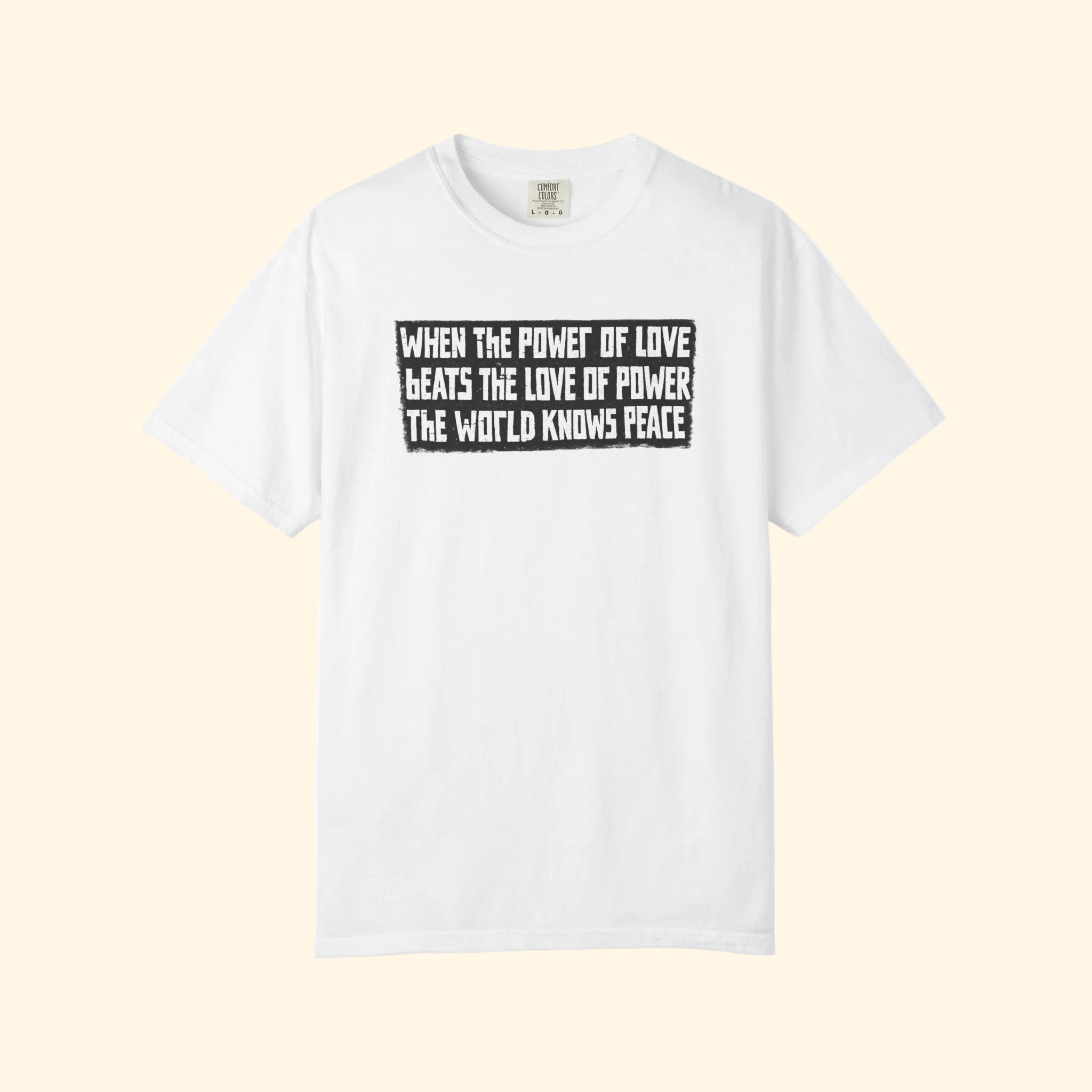 Power of Love Empire State Building Banner T-Shirt