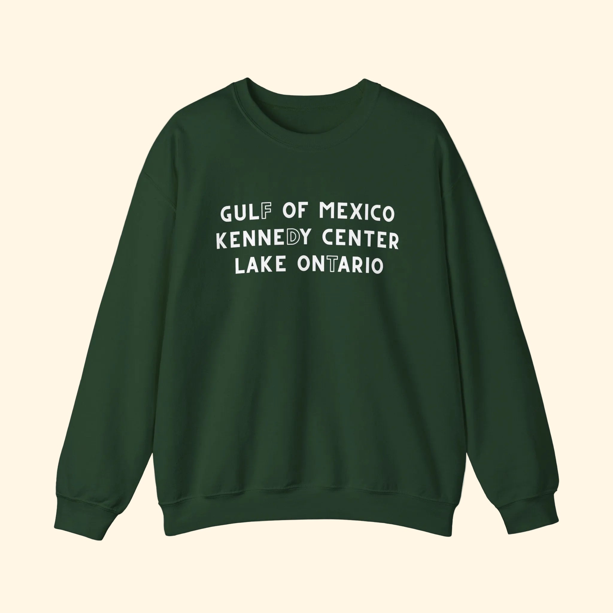 Gulf of Mexico, Kennedy Center, Lake Ontario FDT Sweatshirt