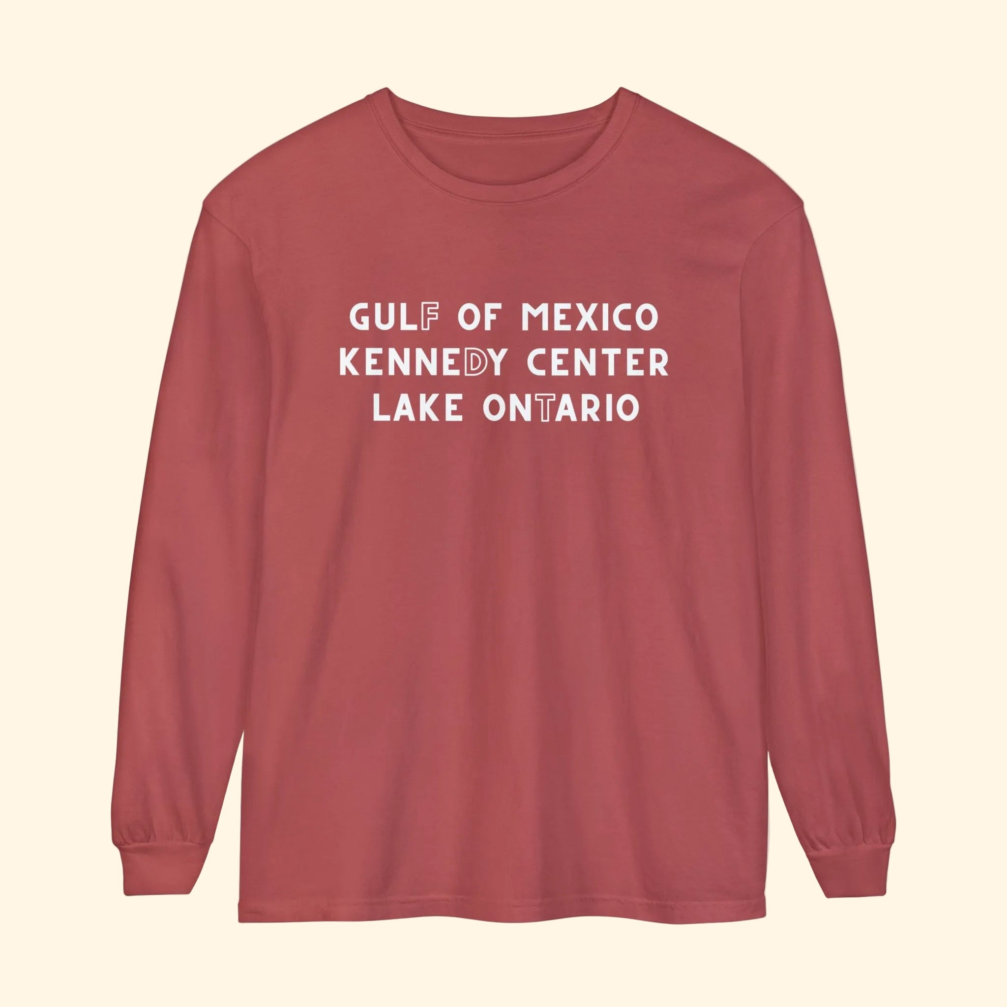 Gulf of Mexico, Kennedy Center, Lake Ontario FDT Long Sleeved Shirt