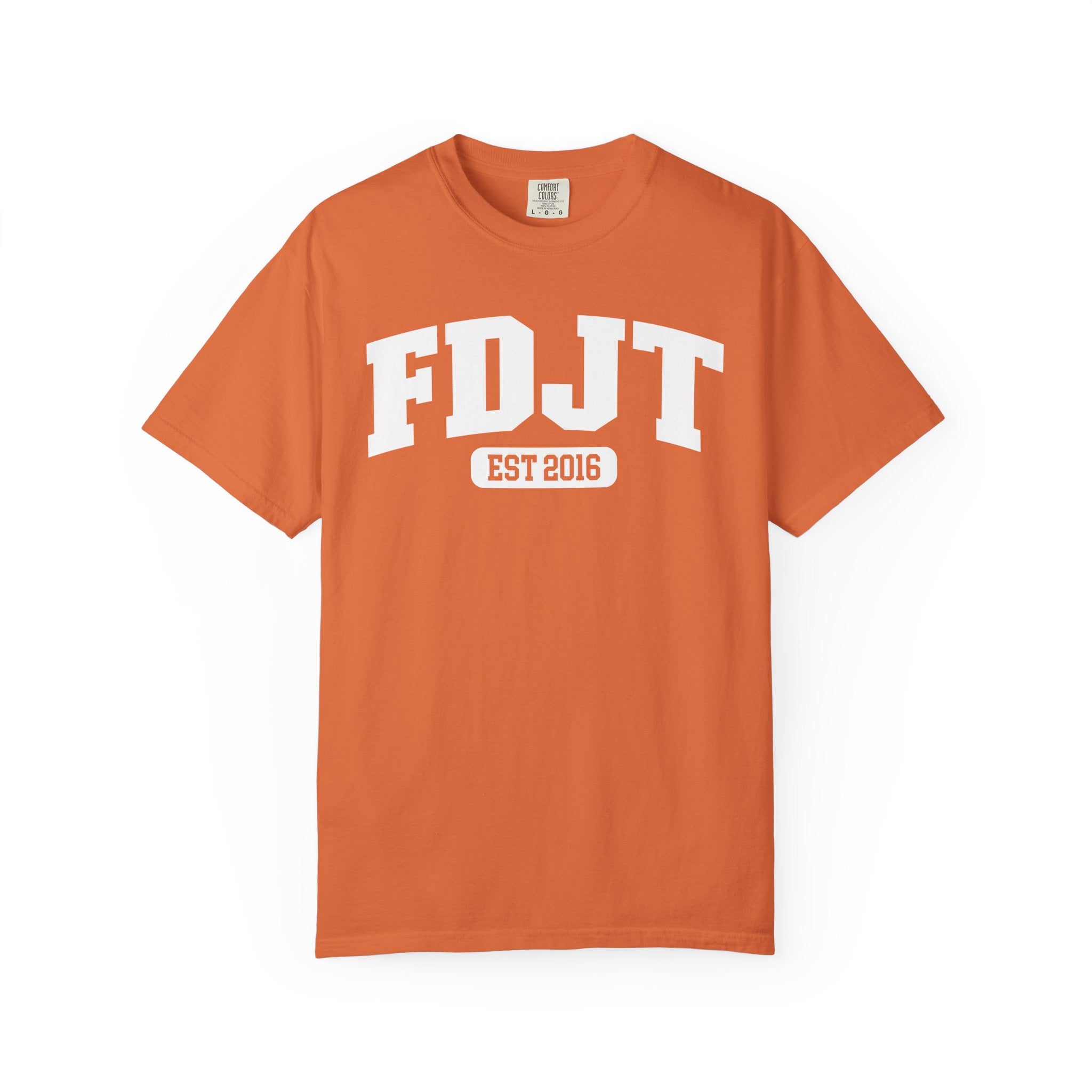 FDJT Est. 2016 Varsity Block T-Shirt