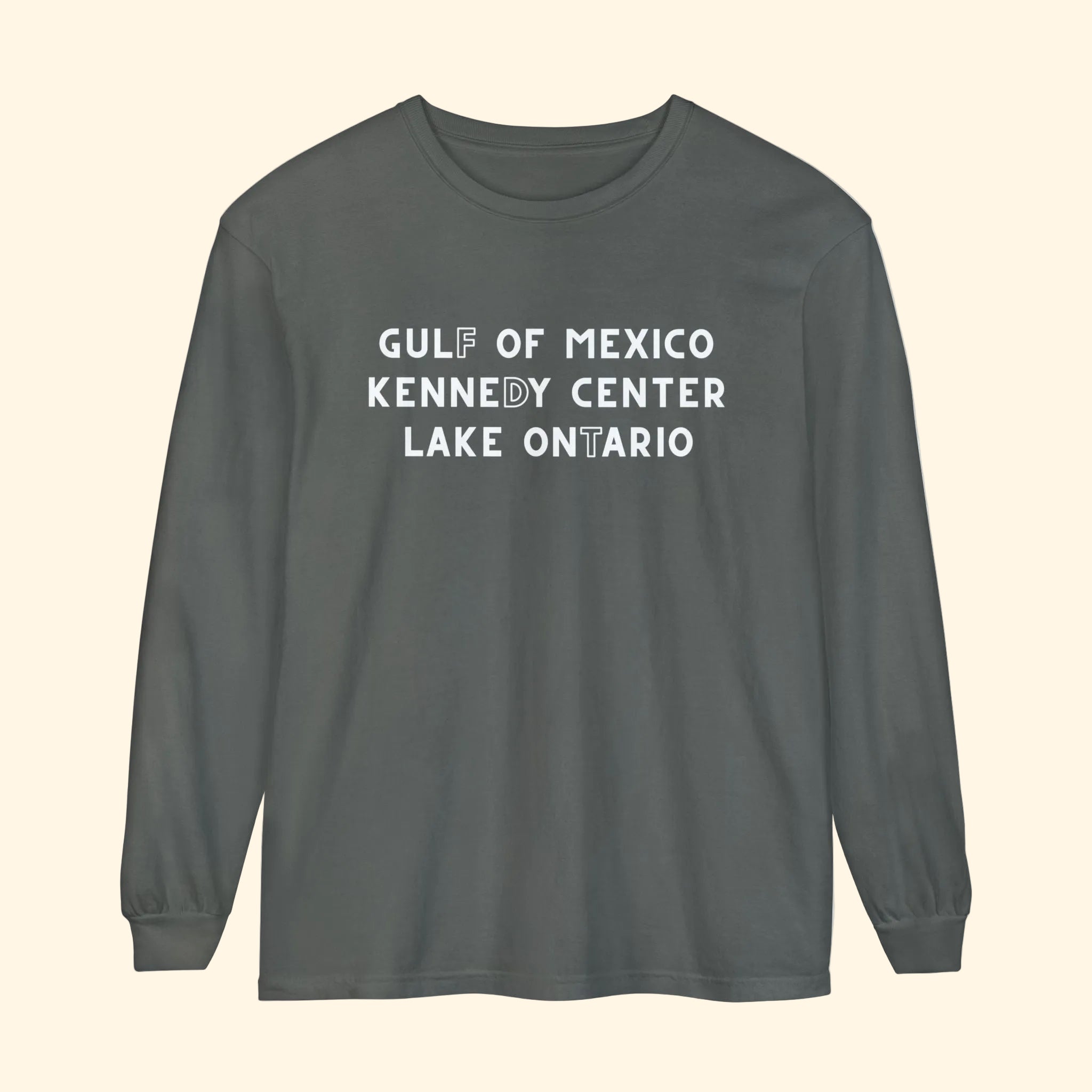 Gulf of Mexico, Kennedy Center, Lake Ontario FDT Long Sleeved Shirt