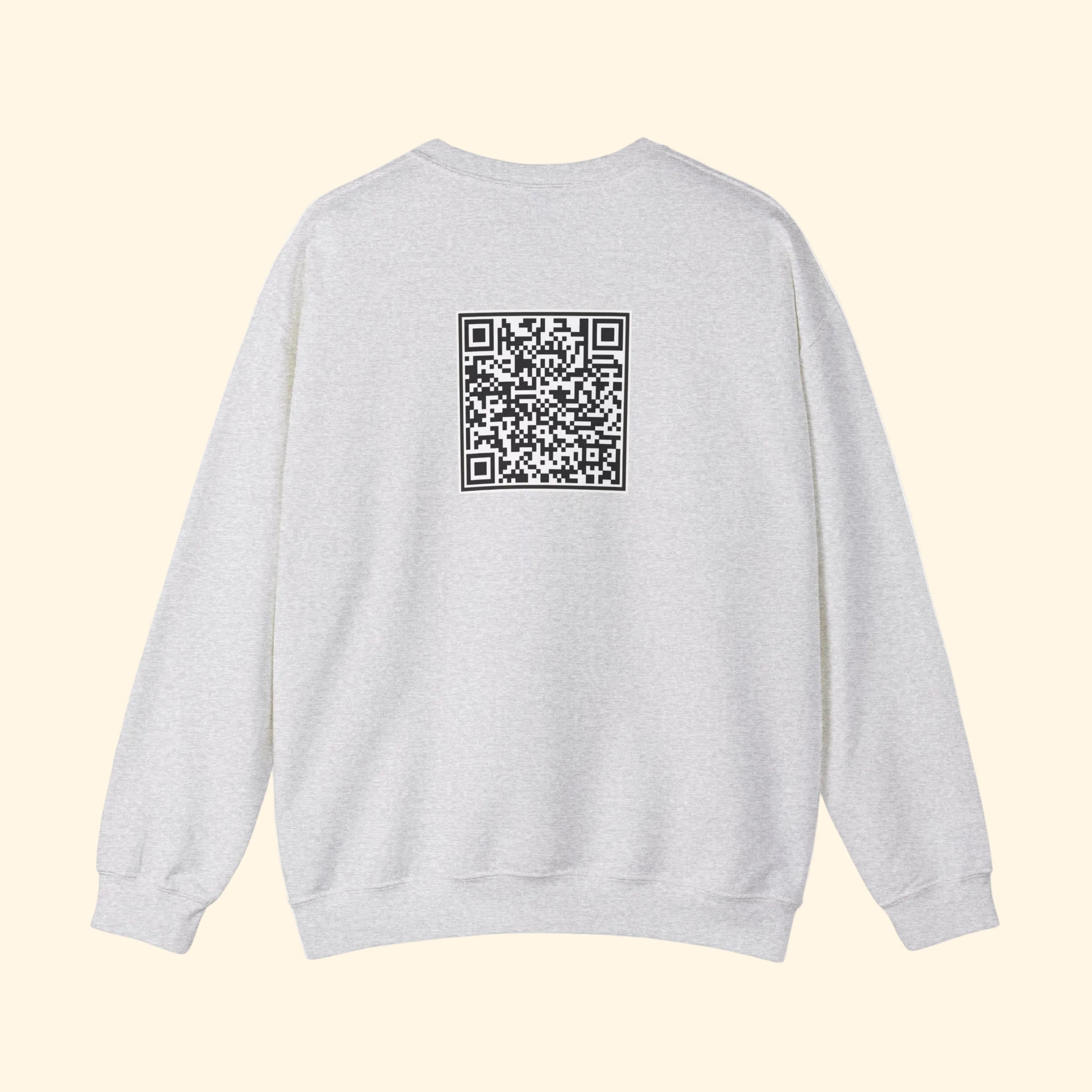 F*ck Trump QR Code Crewneck Sweatshirt