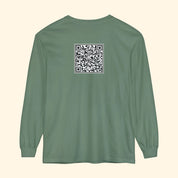 F*ck Trump QR Code Long Sleeve T-Shirt