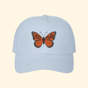 F*ck Trump Monarch Butterfly Embroidered Dad Cap