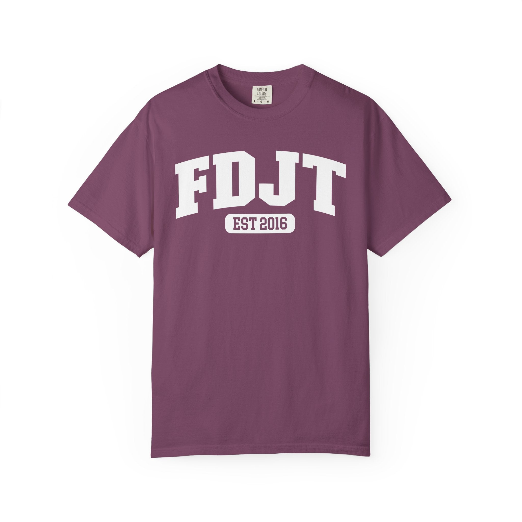 FDJT Est. 2016 Varsity Block T-Shirt