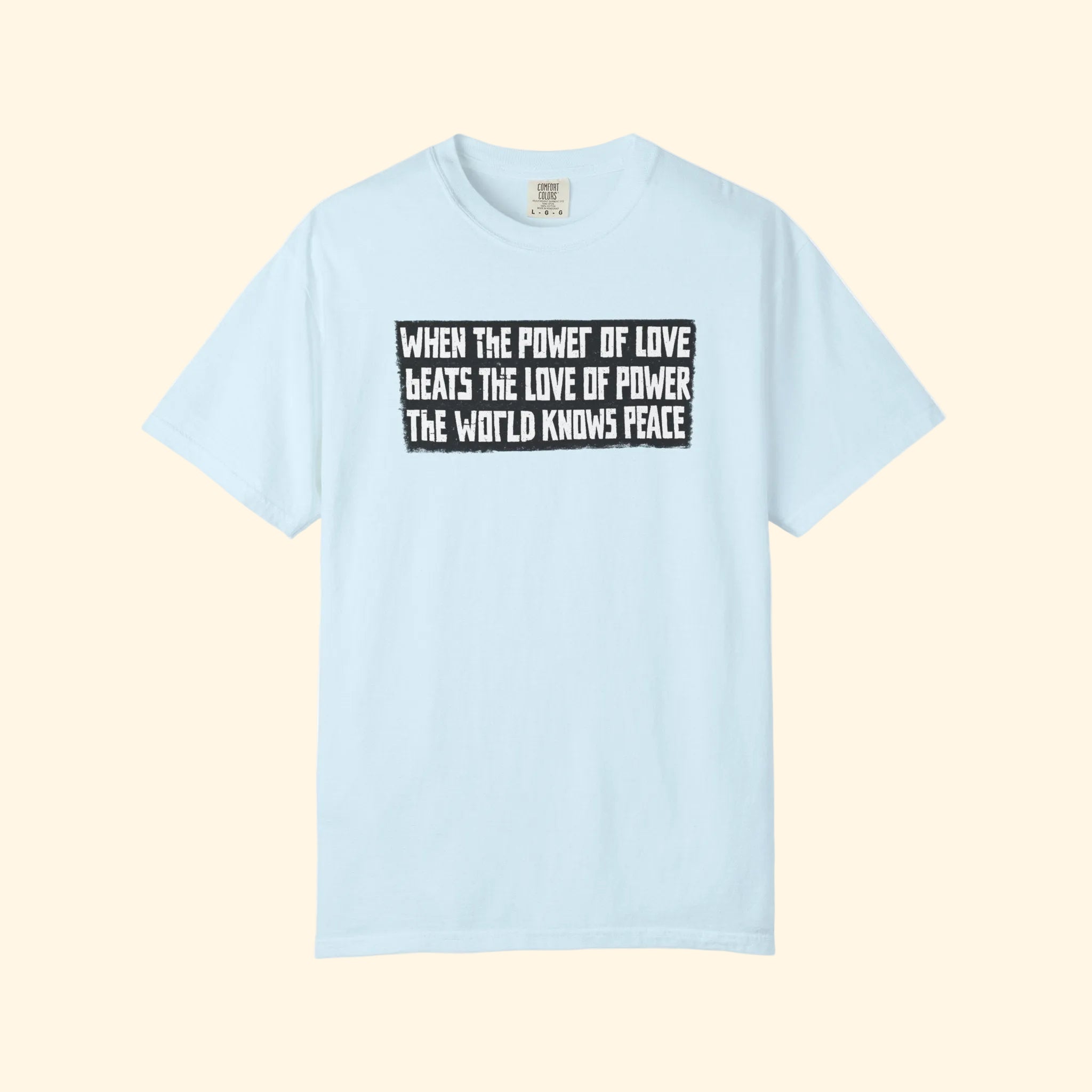 Power of Love Empire State Building Banner T-Shirt