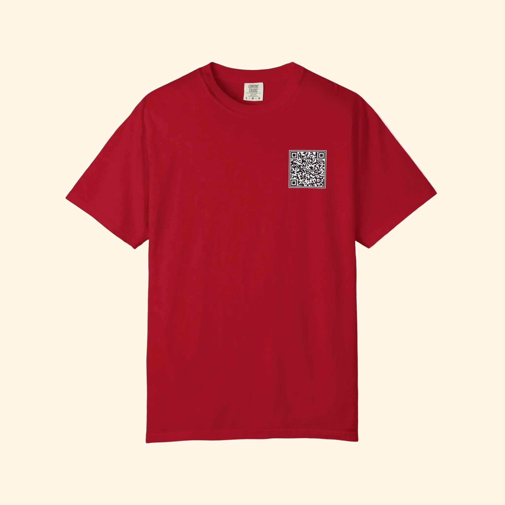 F*ck Trump QR Code Left Chest Area T-Shirt