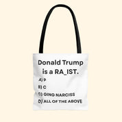 Donald Trump Multiple Choice Tote Bag