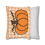 F*ck Trump Fall Pumpkin Accent Pillow Cover