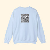 F*ck Trump QR Code Crewneck Sweatshirt