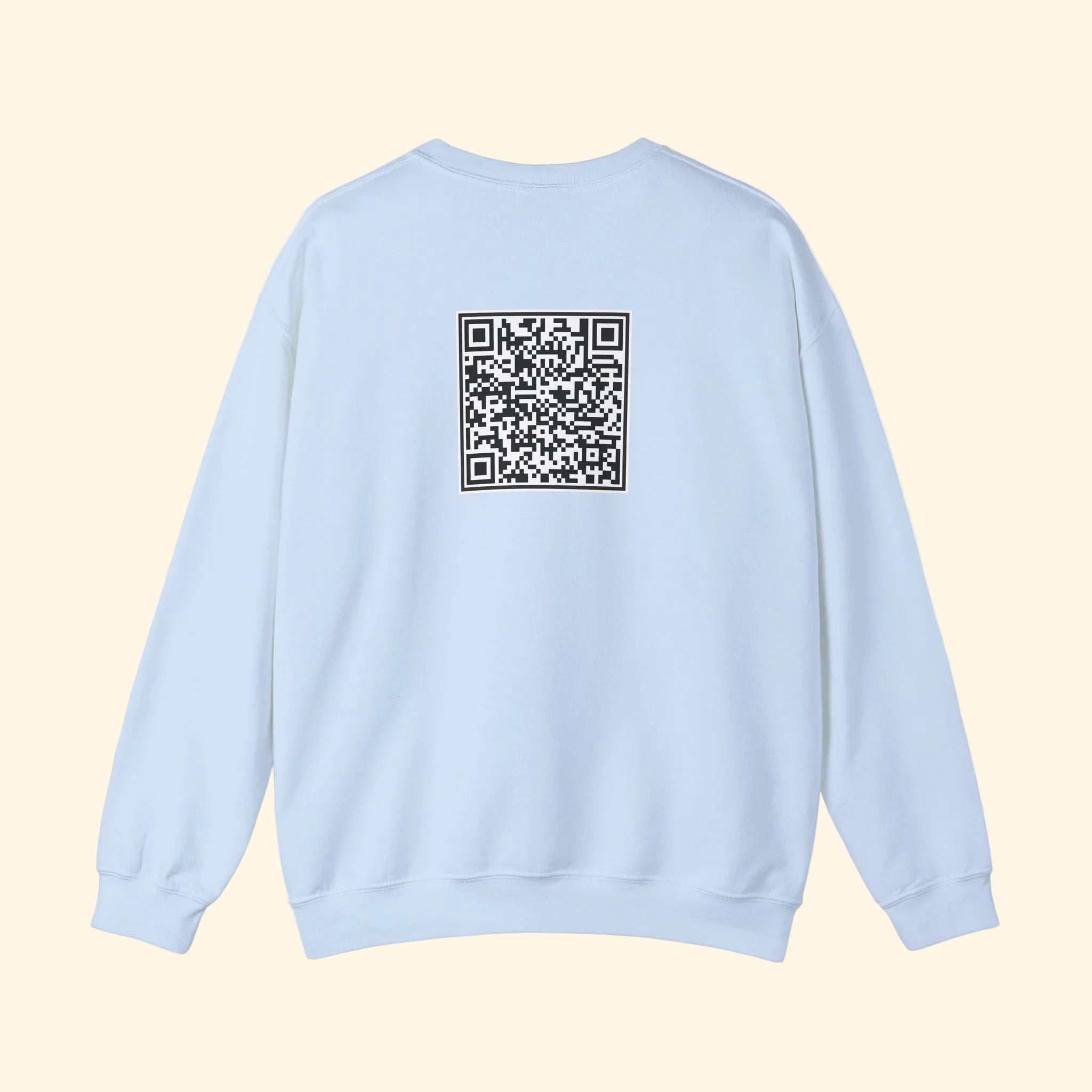 F*ck Trump QR Code Crewneck Sweatshirt