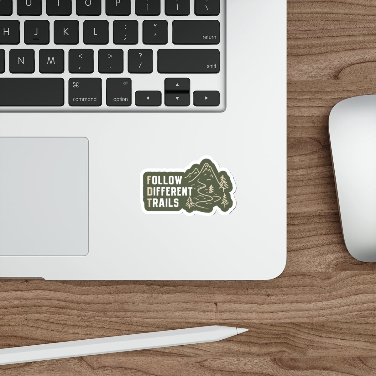 FDT Follow Different Trails Die-Cut Sticker