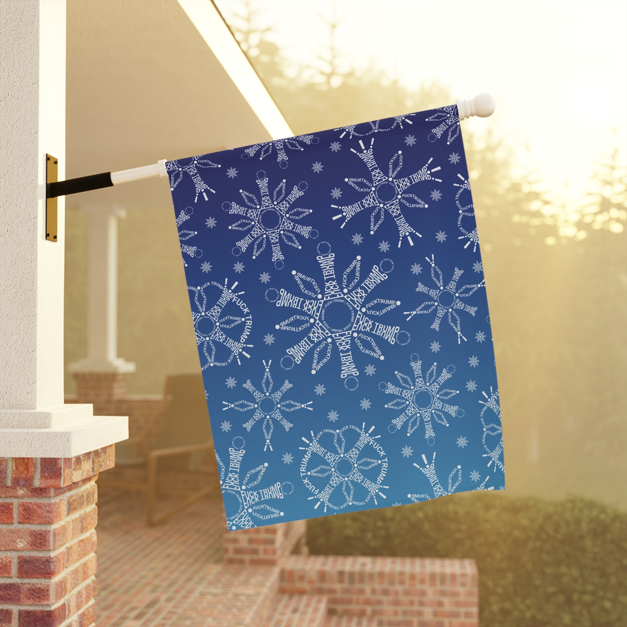 Subtle F*ck Trump Snowflakes Garden Flag