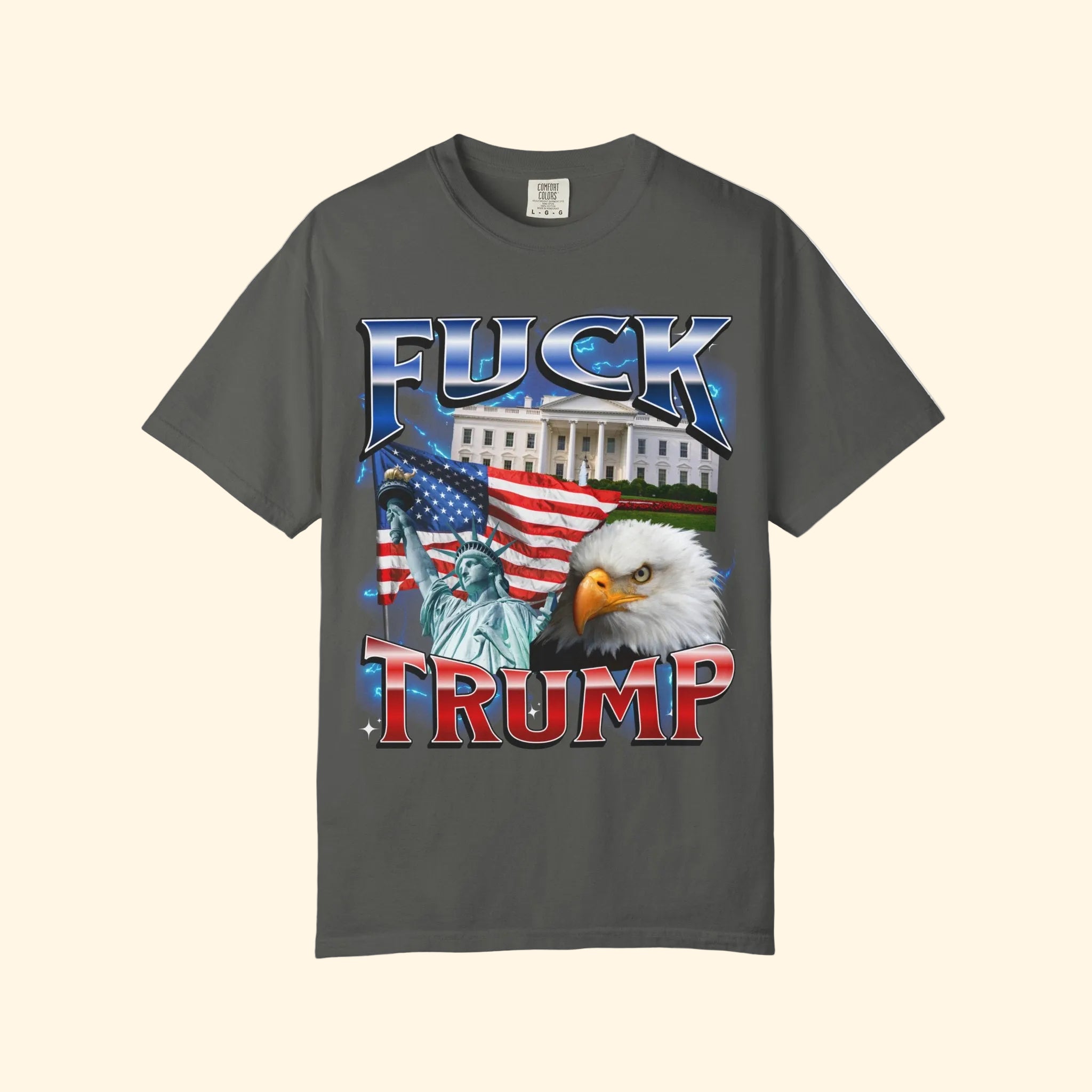 Bootleg F*ck Trump Patriotic American T-Shirt