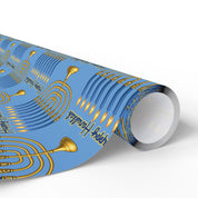 Subtle F*ck Trump Hanukkah Menorah Wrapping Paper