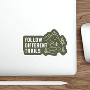 FDT Follow Different Trails Die-Cut Sticker