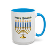 Subtle F*ck Trump Hanukkah Menorah Mug