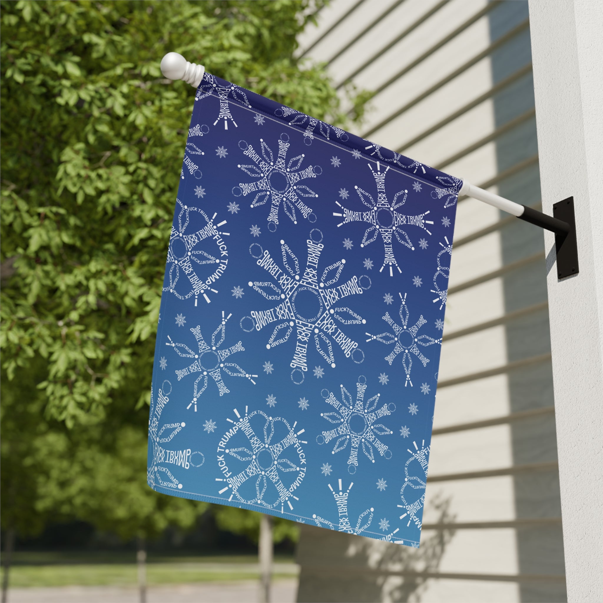 Subtle F*ck Trump Snowflakes Garden Flag