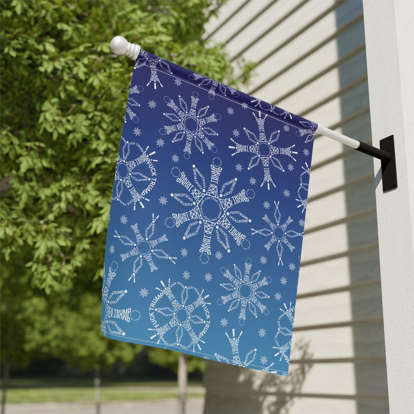 Subtle F*ck Trump Snowflakes Garden Flag