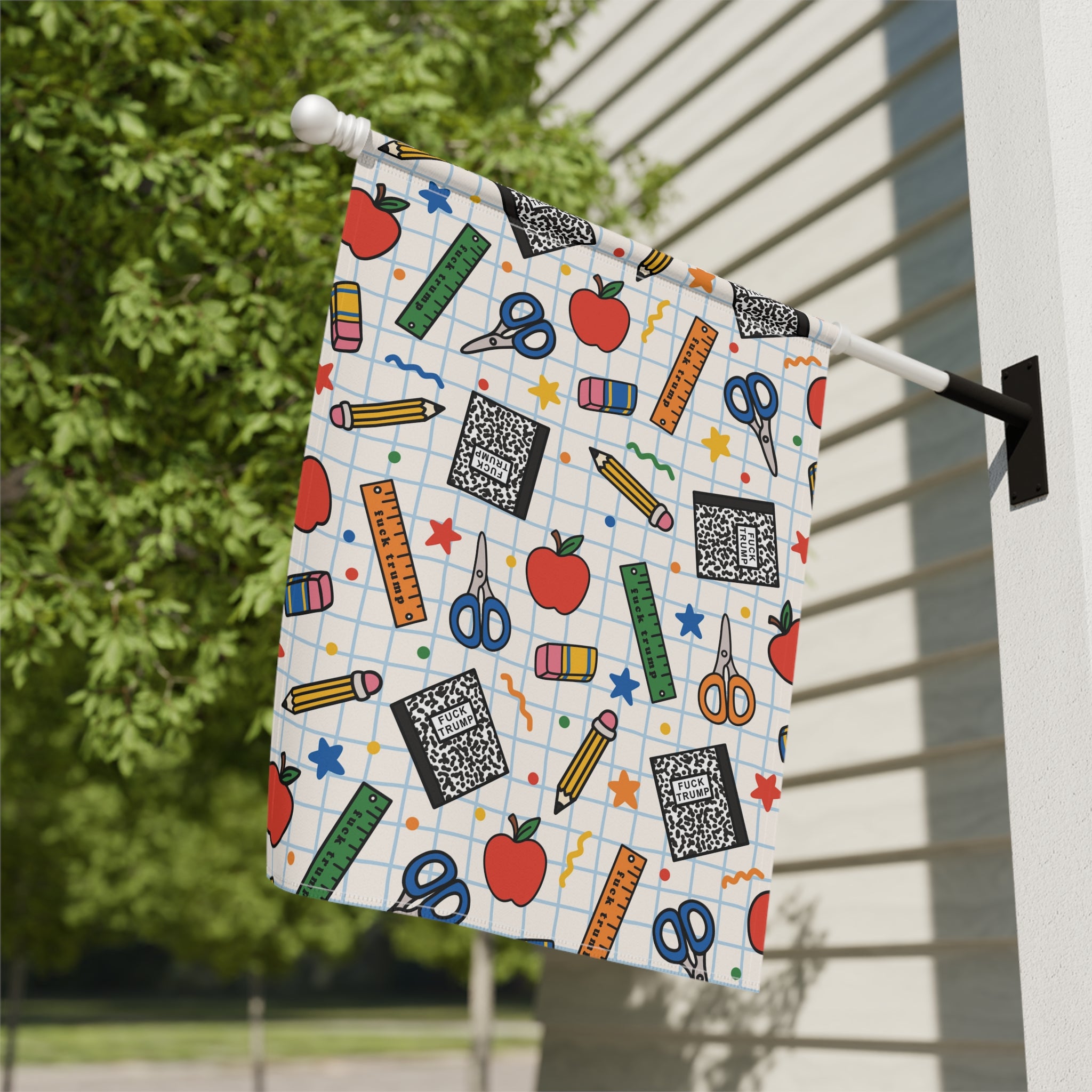 F*ck Trump Back to School Teacher Appreciation Flag
