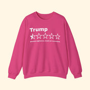 Trump 1-Star Review Absolute Nightmare Sweatshirt