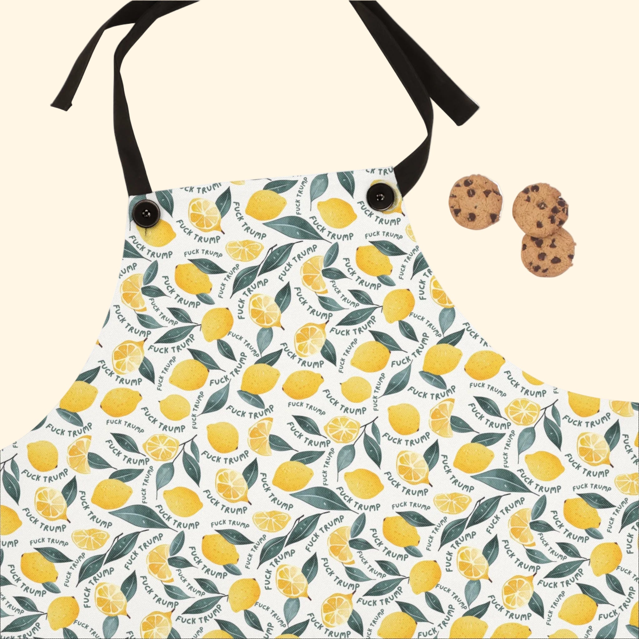 F*ck Trump Classic Lemon Cooking Apron