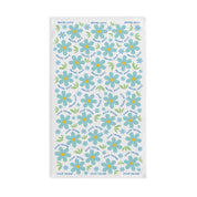 Blue Daisy F*ck Trump Hand Towel